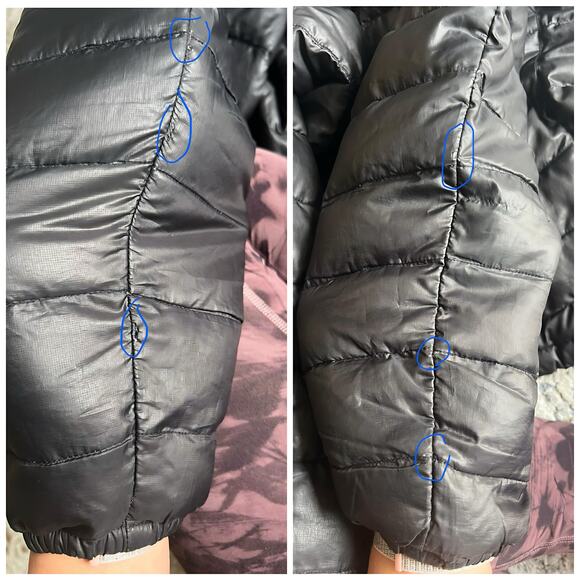 Marmot Jacket 800 Fill Goose Down Puffer Zip Jacket Size Large Black - Picture 9 of 15